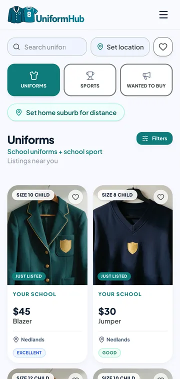 The Uniforms feed