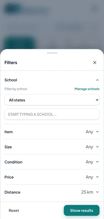 Pick your school